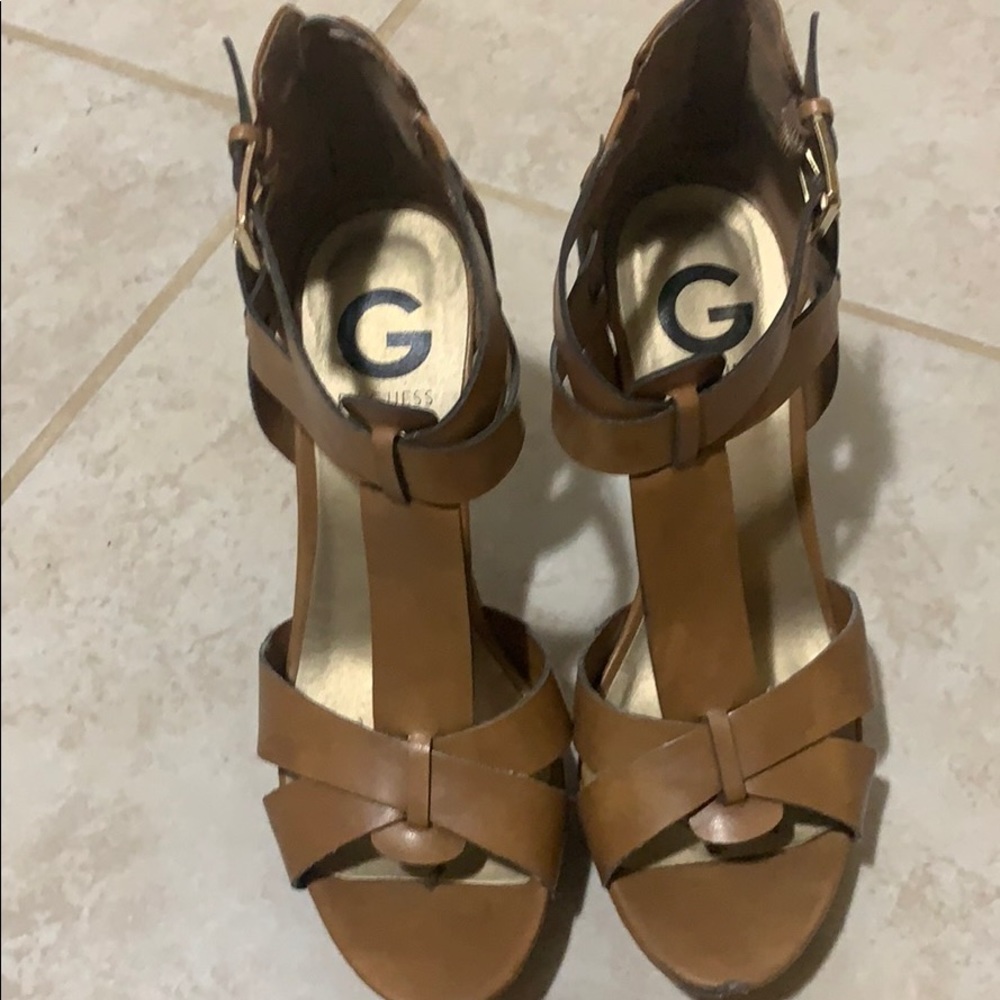 Block heeled sandal